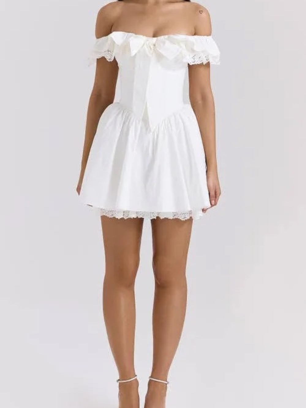 Jaide house of cb off the shoulder mini dress